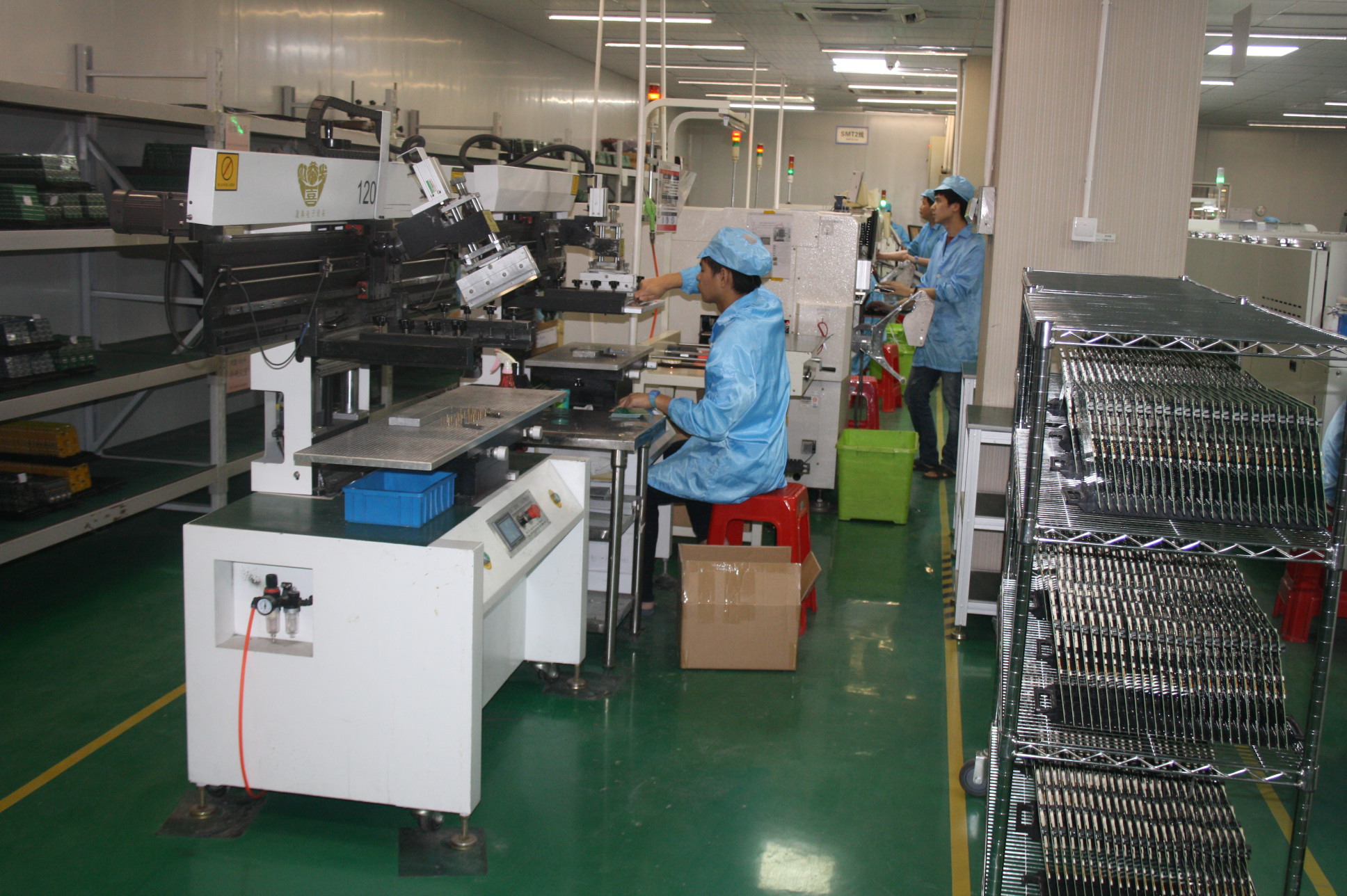Производство печатных плат в Китае, Серийное производство PCB в Китае, Автоматический монтаж печатных плат